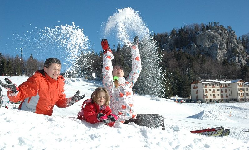 malino zima deti