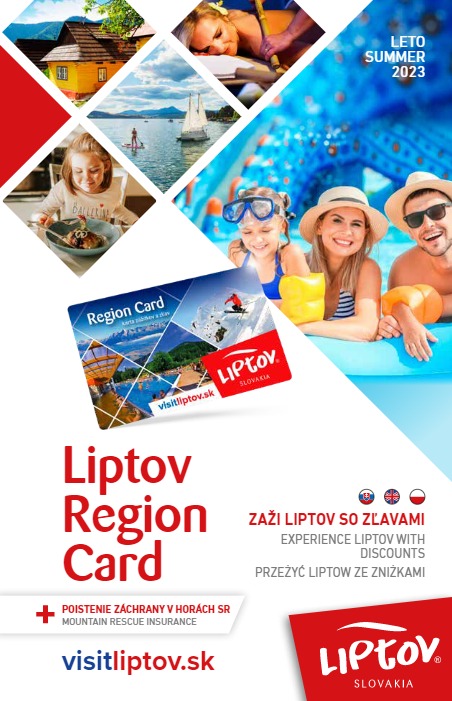 Liptov Region Card Leto 2023 - Visit Liptov