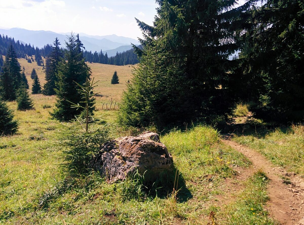 Veľký Choč via Likava castle Kópia