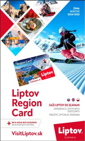 Zniżki z Liptov Region Card – Zima 2024/25